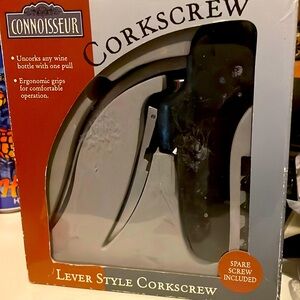 Connoisseur corkscrew  lever stole corkscrew